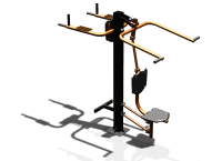 Уличный тренажер "Верхняя тяга Брусья Пресс" УТ339 в Твери Уличный тренажер "Верхняя тяга Брусья Пресс" УТ339 в Твери