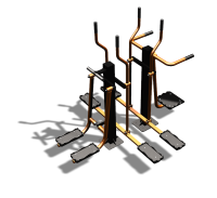 Уличный тренажер "Шпагат Маятник Лыжник двойной" УТ335 в Твери Уличный тренажер "Шпагат Маятник Лыжник двойной" УТ335 в Твери