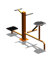 Уличный тренажер "Твистер стоя Твистер сидя" УТ323 в Твери