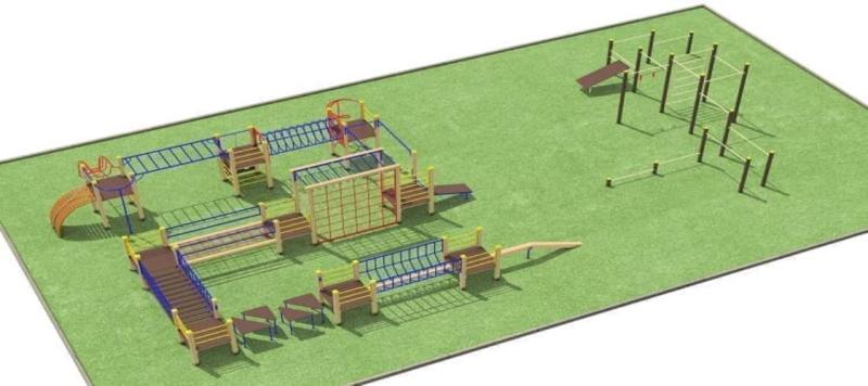 Проект спортплощадки с полосой препятствий - 1 178 100 рублей в Твери
