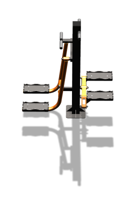 Уличный тренажер "Шпагат Степпер" УТ310 в Твери