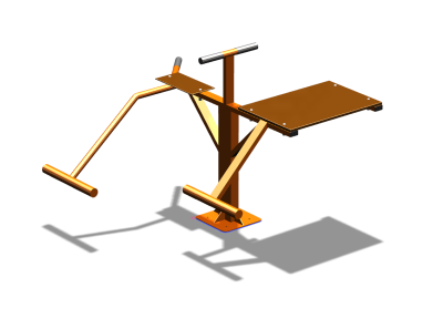 Уличный тренажер "Пресс Гиперэкстензия" УТ327 в Твери
