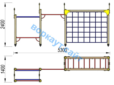 Детский спортивный комплекс Атлет ДСК 3106 в Твери