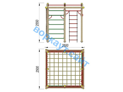 Детский спортивный комплекс ДСК 3110 в Твери Детский спортивный комплекс ДСК 3110 в Твери