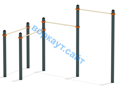 Турник двойной с брусьями ВС-17 в Твери