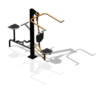 Уличный тренажер "Верхняя тяга Вело" УТ340 в Твери