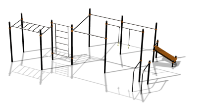 Спортивный комплекс воркаут ВС-153 в Твери