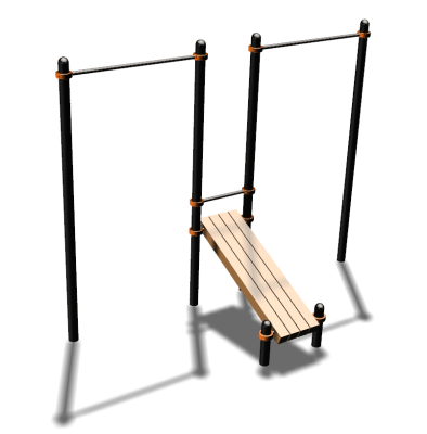 Воркаут турники со скамьей для пресса ВС-27 в Твери