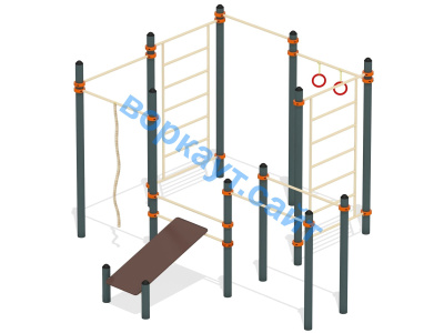 Спортивный комплекс воркаут ВС-47 в Твери