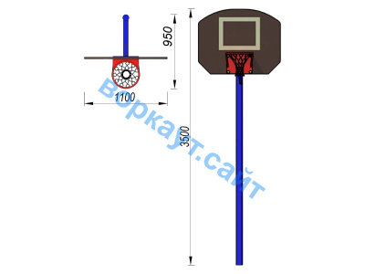 Баскетбольный щит СИО 3510 в Твери