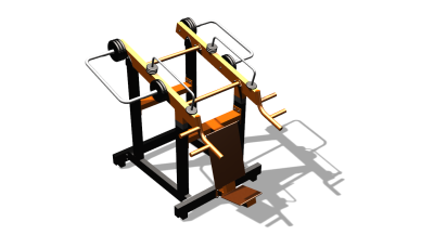 Силовой уличный тренажер  "Жим вверх"  УТ421 в Твери