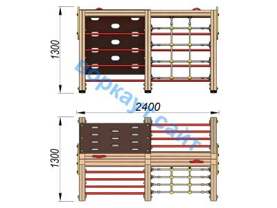 Детский спортивный комплекс ДСК 3203 в Твери