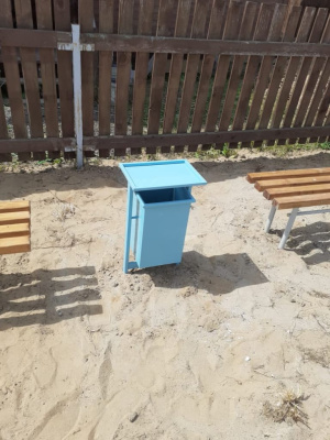 Урна с крышкой МАФ 1631 в Твери