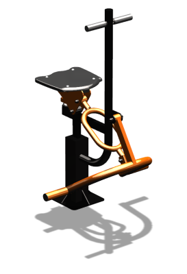 Уличный тренажер "Ковбой" УТ 107 в Твери