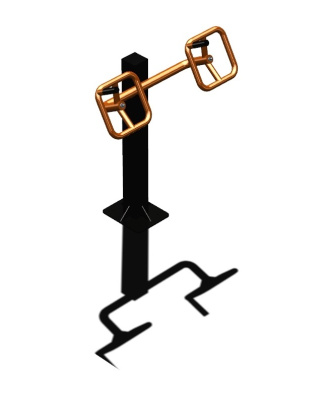 Уличный тренажер "Штурвал одинарный" УТ 122 в Твери