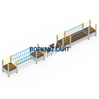 Детский спортивный комплекс Двойной мостик ДСК 3115 в Твери