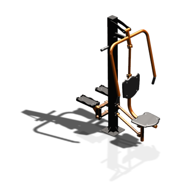 Уличный тренажер "Жим от груди Степпер" УТ342 в Твери