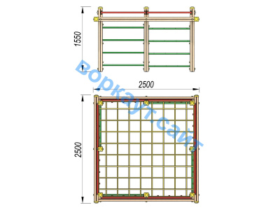 Детский спортивный комплекс ДСК 3109 в Твери