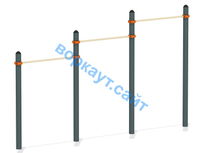 Турник тройной ВС-4 в Твери