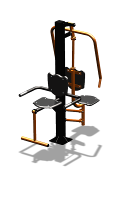 Уличный тренажер "Жим от груди Флекс" УТ324 в Твери