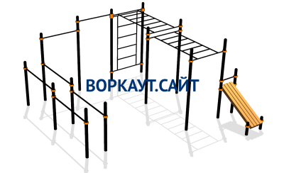 Спортивный комплекс воркаут ВС-109 в Твери