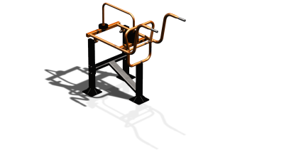 Силовой уличный тренажер  "Приседания"  УТ404 в Твери