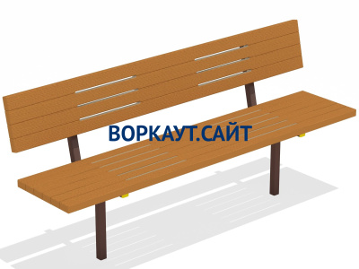 Диван уличный МАФ 1608 в Твери