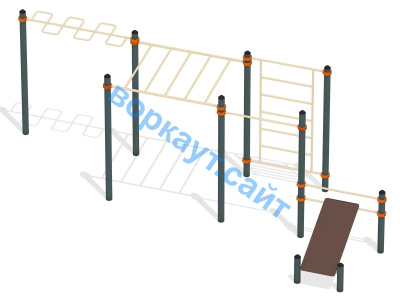 Спортивный комплекс воркаут ВС-45 в Твери