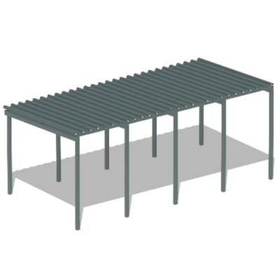 Теневой навес трибун МАФ 4130 в Твери