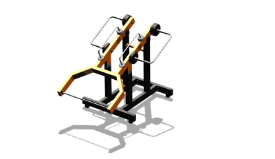 Силовой уличный тренажер  "Мультиштанга"  УТ417 в Твери