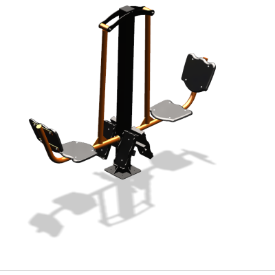 Уличный тренажер  "Жим ногами двойной"  УТ203 в Твери