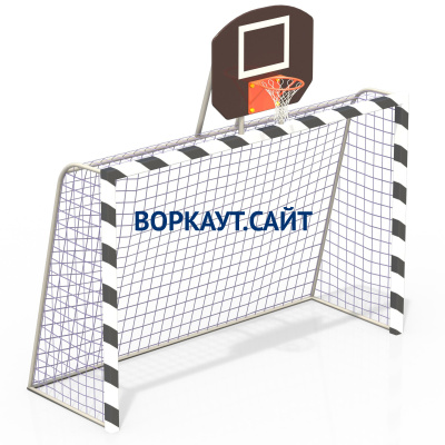 Ворота с баскетбольным щитом СИО 3512 в Твери