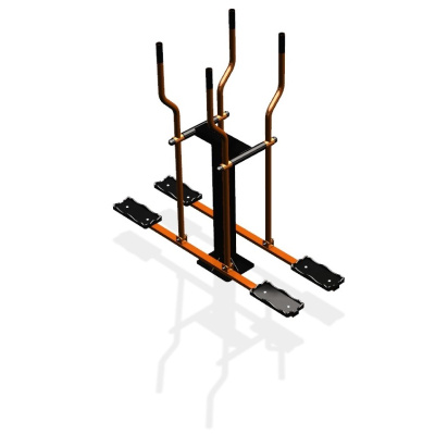 Уличный тренажер  "Лыжи двойные"   УТ210 в Твери