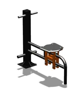 Уличный тренажер "Каталка одинарная" УТ 123 в Твери