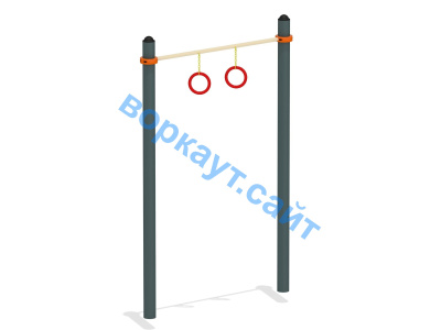 Турник с кольцами ВС-7 в Твери Турник с кольцами ВС-7 в Твери