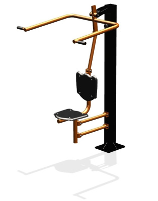 Уличный тренажер "Верхняя тяга одинарный" УТ 114 в Твери