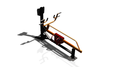 Силовой уличный тренажер  "Гребная тяга"  УТ414 в Твери