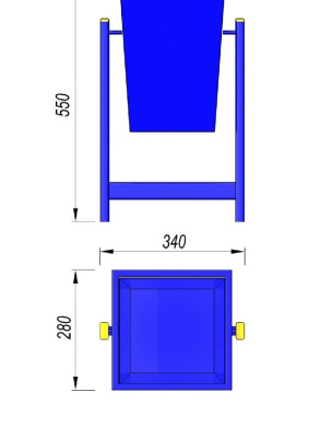 Урна МАФ 1630 в Твери