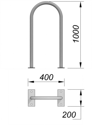 Велопарковка МАФ 6001 в Твери