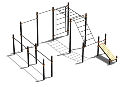 Спортивный комплекс воркаут ВС-146 в Твери