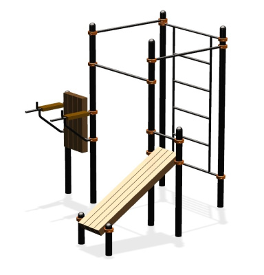 Спортивный комплекс воркаут ВС-64 в Твери