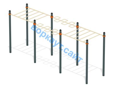Воркаут комплекс рукоходов ВС-22 в Твери