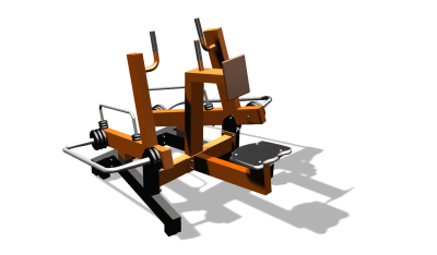 Силовой уличный тренажер  "Рычажная тяга"  УТ419 (тренажер находится на оптимизации у производства  и внешне может отличится от заявленной картинки в Твери