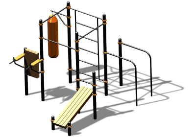 Спортивный комплекс воркаут ВС-93 в Твери