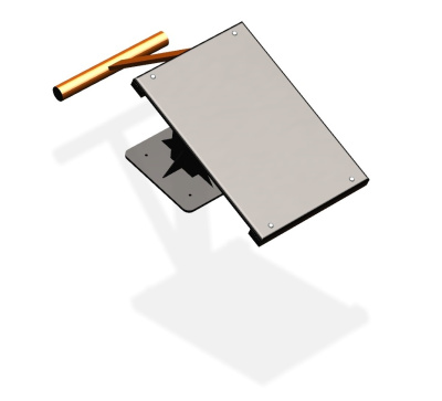 Уличный тренажер "Скамья для пресса" УТ 121 в Твери