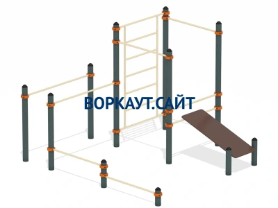 Спортивный комплекс воркаут ВС-43 в Твери