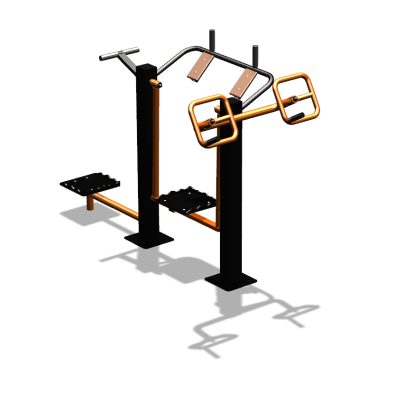 Уличный тренажер "Штурвал Пресс Супертвистер" УТ301 в Твери