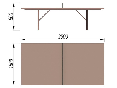 Теннисный стол МАФ 3517 в Твери