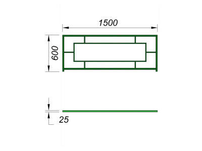 Ограждение площадки МАФ 5000 в Твери