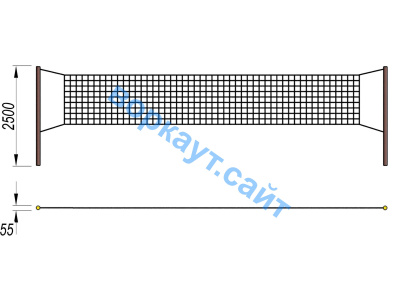 Волейбольные стойки СИО 3515 в Твери
